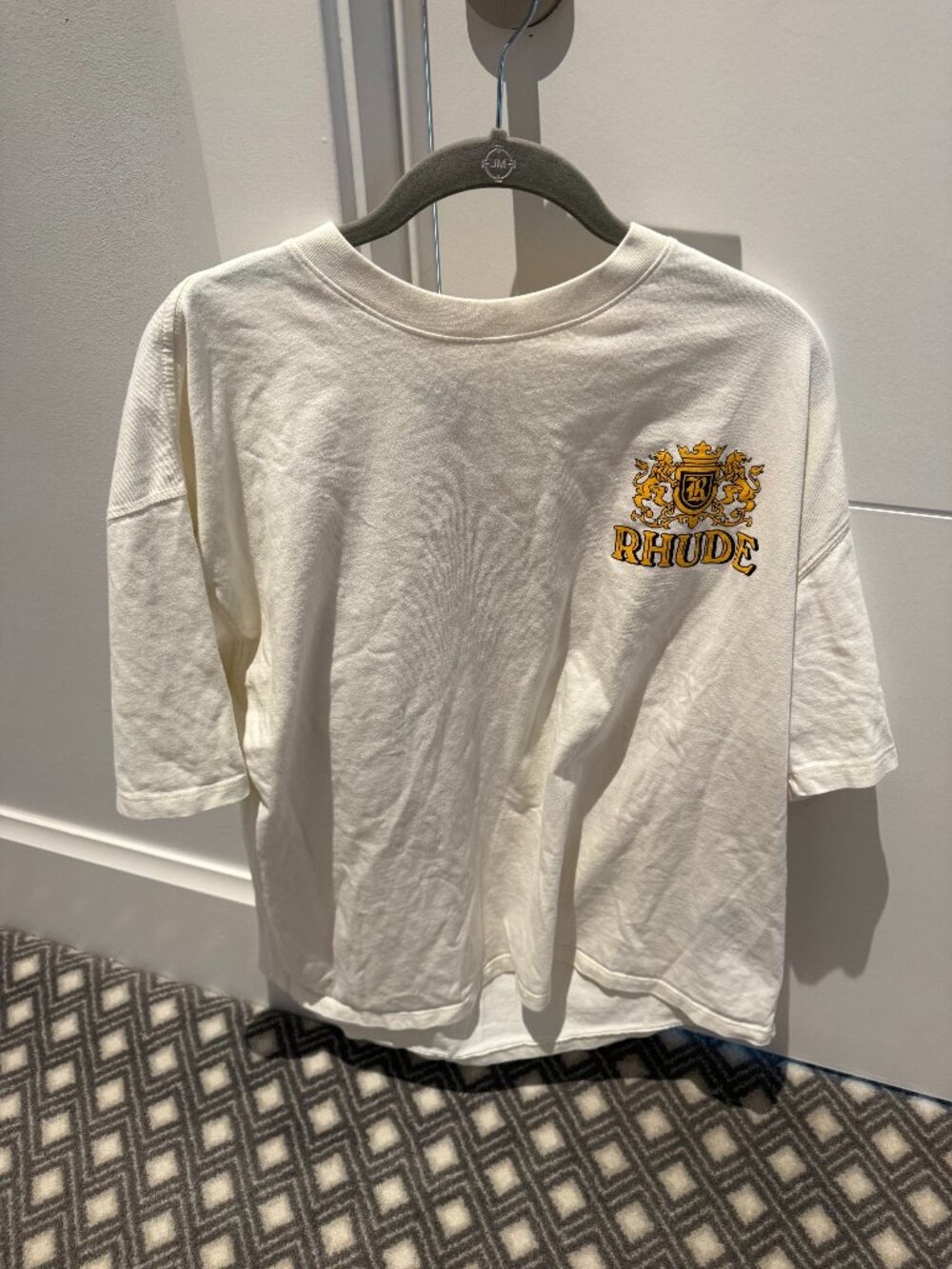 Rhude Cream Premium Cigars T Shirt Large